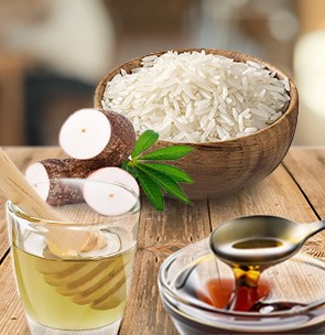 Difference between Tapioca syrup and Brown rice syrup