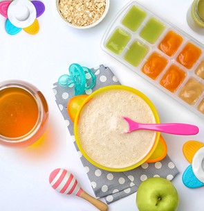 How to make ideal baby food using brown rice syrup?